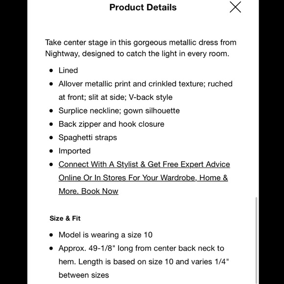 Night Way Evening Gown - Picture 17 of 17